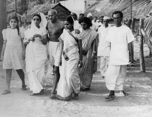Many women took part in Gandhi's movement of non-violent resistance| Getty Images