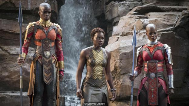The inspiration for the Dora Milaje, the all-female special forces unit in the Marvel film Black Panther, is rooted in reality (Credit: Marvel/Disney)