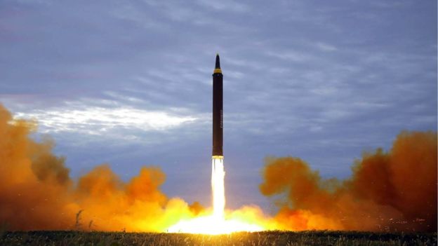 GETTY IMAGES Image caption North Korea for now has stopped its nuclear and missile testing